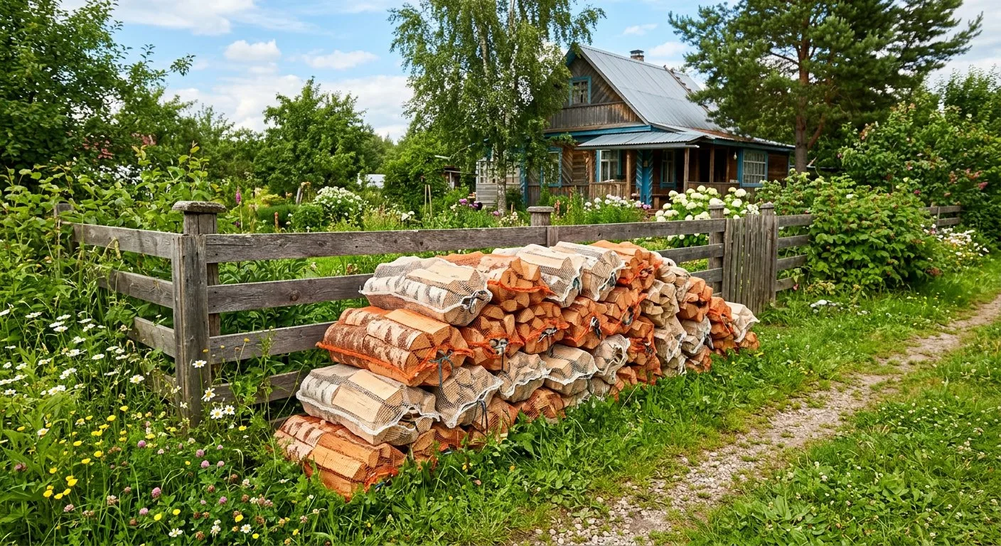 Дрова для дачи в Алабине